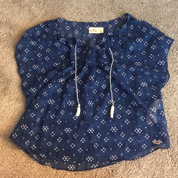 Blue blouse - Picture 2 of 4